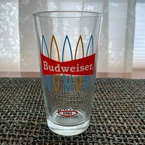 Budweiser Retro Pint 1961 Glass with Surfboard Design Collector’s Series